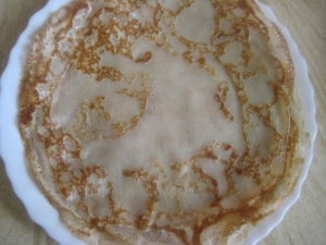 Тонкие блины на сыворотке с яйцами без соды 