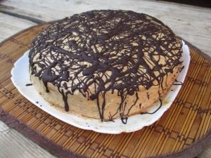 Торт "Египетский" с карамелью 