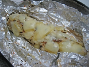 Треска с сыром в духовке 