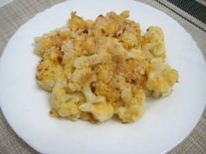 Цветная капуста с сыром в духовке 