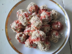 Творожные конфеты с вафлями 