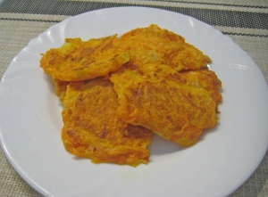 Тыквенные оладьи 