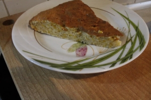 Тыквенный пирог с лимоном и корицей 