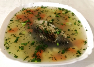 Уха из карася 
