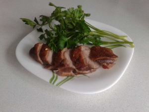 Утиные грудки в духовке 