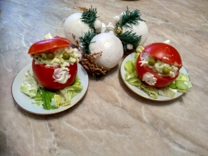 Закуска "Дед Мороз" 