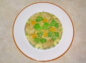 Заливное из свиного языка 