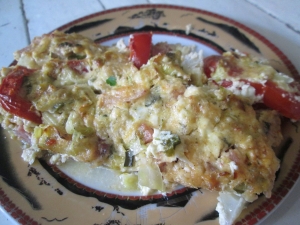 Запеканка из капусты с творогом 