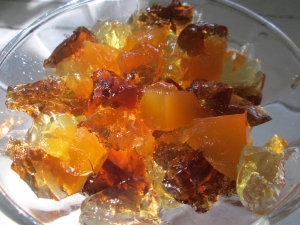 Желе из сока и пепси-колы в домашних условиях 