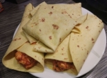Буррито с курицей и рисом 