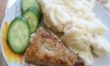 Хек жаренный в кляре на сковороде 