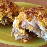 Хрустящая курица в кукурузных хлопьях 