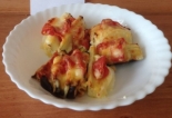Кабачки с баклажанами и помидорами в духовке 