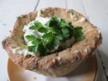 Картофельные корзиночки с фаршем 
