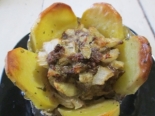 Картошка с мясом в духовке 