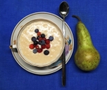 Каша из толокна с молоком и бананом для детей до 1 года 