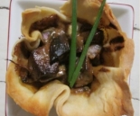 Корзиночки с печенью в духовке 