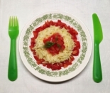 Макароны с помидорами и сыром для детей 1,5 года 