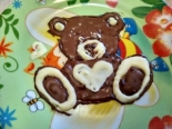 Мишка из шоколада