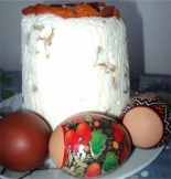 Пасха творожная с цукатами (сырая) 