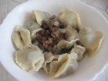 Пельмени с грибами 