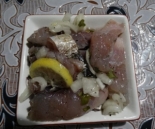 Пеленгас маринованный кусочками 