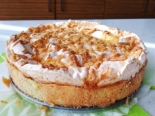 Польский яблочный пирог с безе 