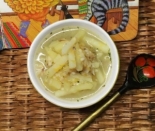 Рыбный суп с путассу для детей 1,5 года 