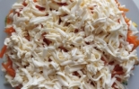Салат "Мужские слезы" с жареными грибами и курицей 
