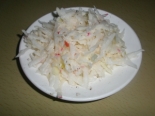 Салат из редьки с яблоком 