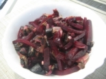 Салат из свеклы с грибами