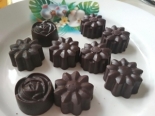 Шоколадные конфеты из какао-масла на меду 
