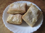 Слойки с сахаром из готового слоеного теста 