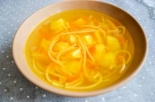 Суп с жареной вермишелью без мяса