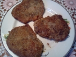 Отбивные из свинины в панировочных сухарях на сковороде 