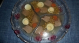Заливное из свиного языка с желатином 