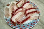 Засолка сала с чесноком сухим способом 