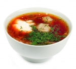 Калорийность борща со свининой