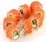 Калорийность суши с лососем и огурцом