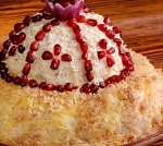 Новогодний салат Шапка Мономаха